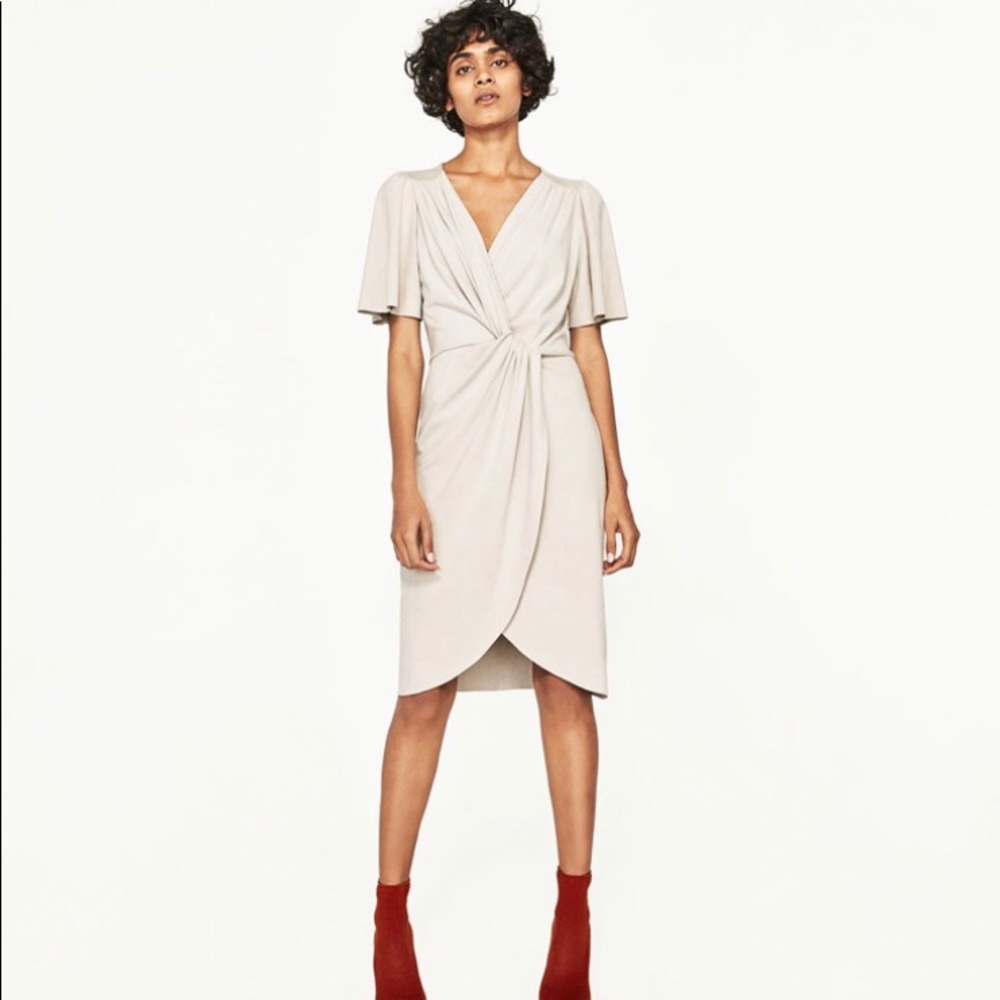 Zara Knot Front Dress
